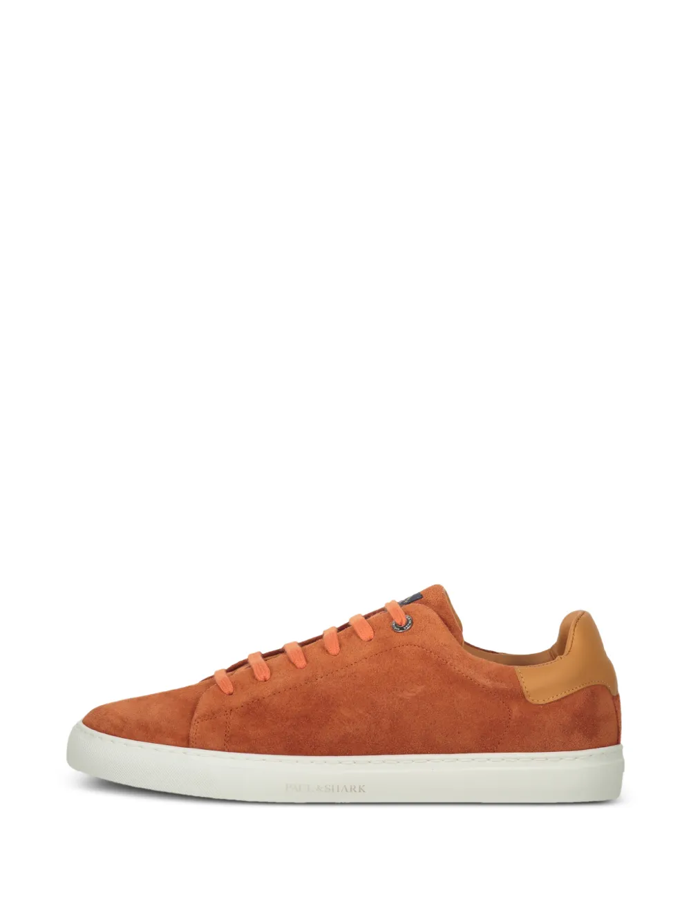 Paul & Shark leather lace-up sneakers - Arancione