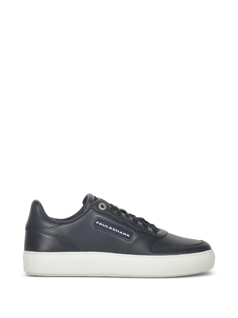 Paul & Shark leather insert sneakers - Blu