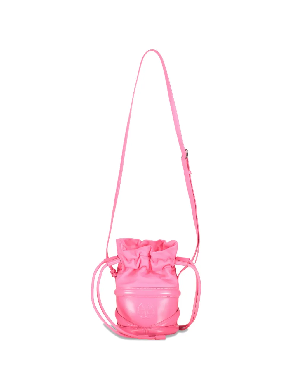 Alexander McQueen drawstring adjustable shoulder bag - Roze