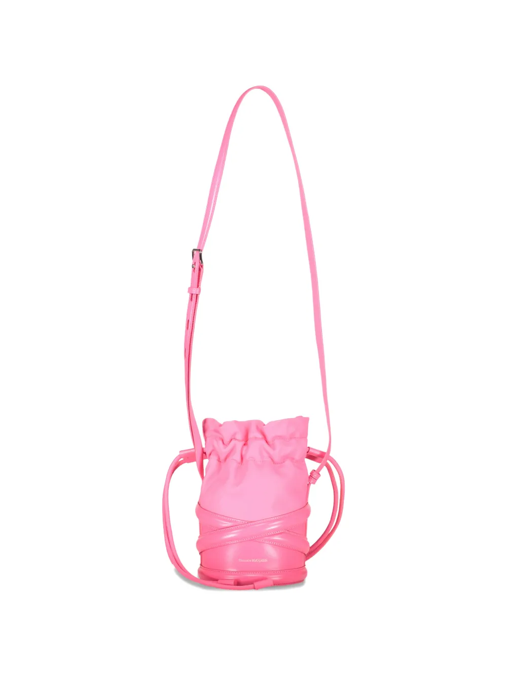 Alexander McQueen drawstring adjustable shoulder bag - Rosa