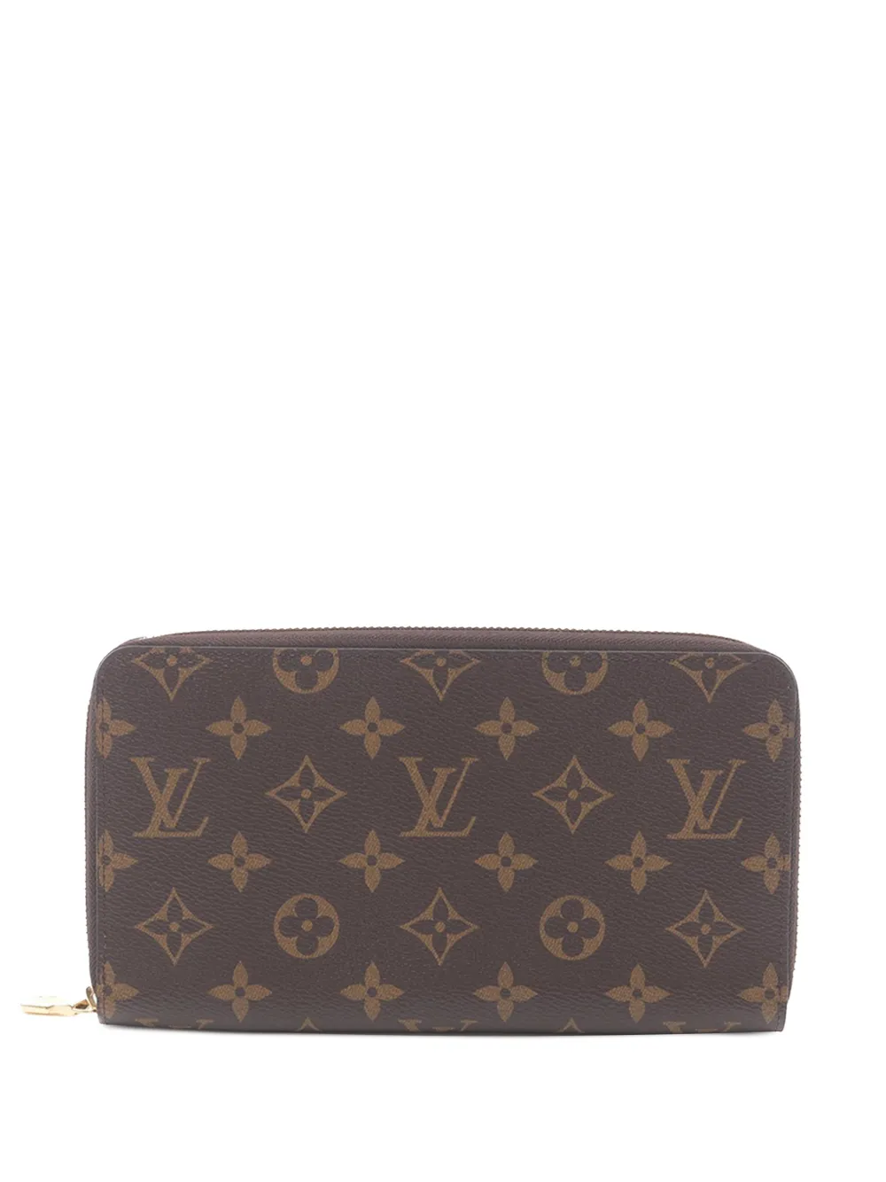 Louis Vuitton Pre-Owned 2021-2025 Monogram Zippy Wallet long wallets - Marrone