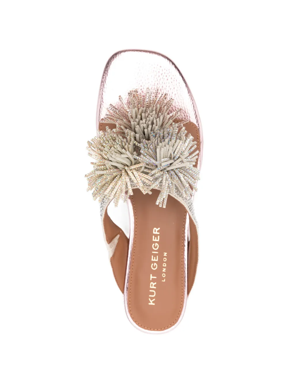 Kurt Geiger London Verfraaide sandalen Roze