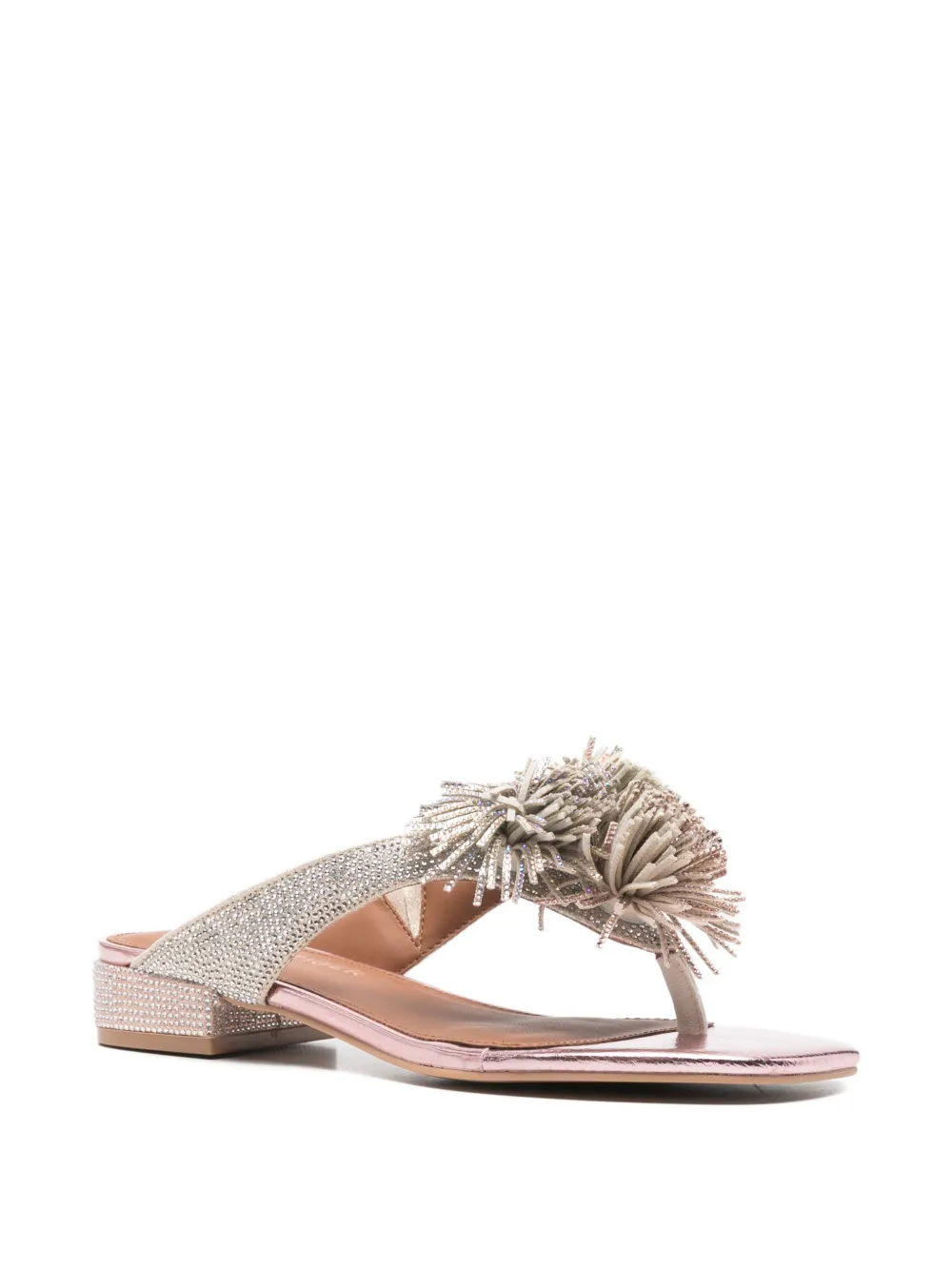 Kurt Geiger London Verfraaide sandalen Roze