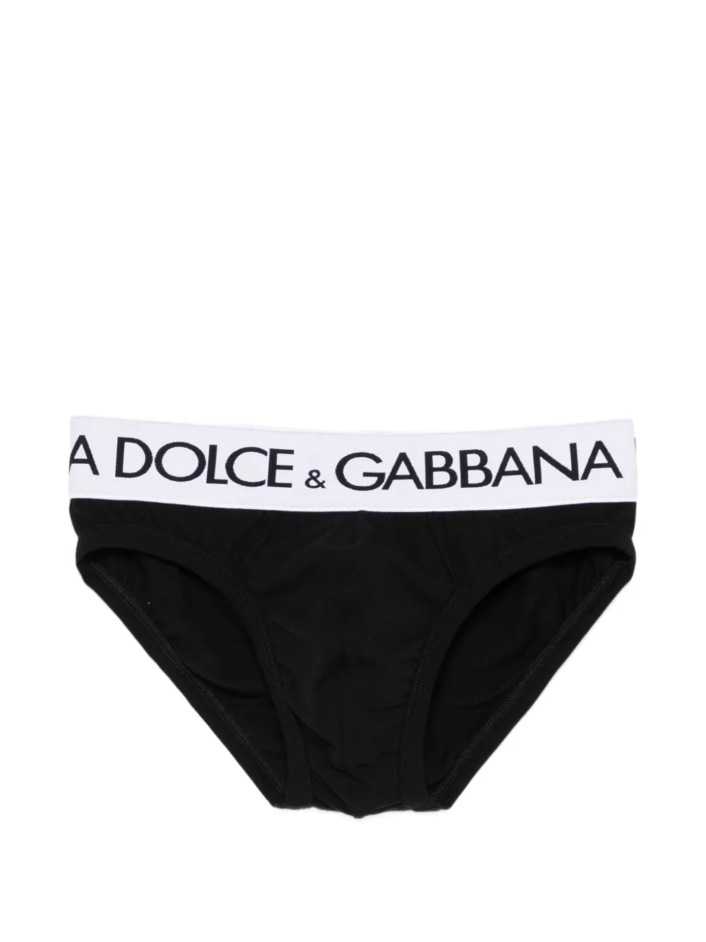 Dolce & Gabbana logo-waistband briefs - Nero