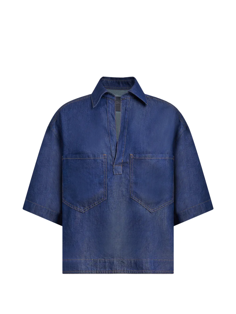 DONDUP Top a maniche corte - Blu