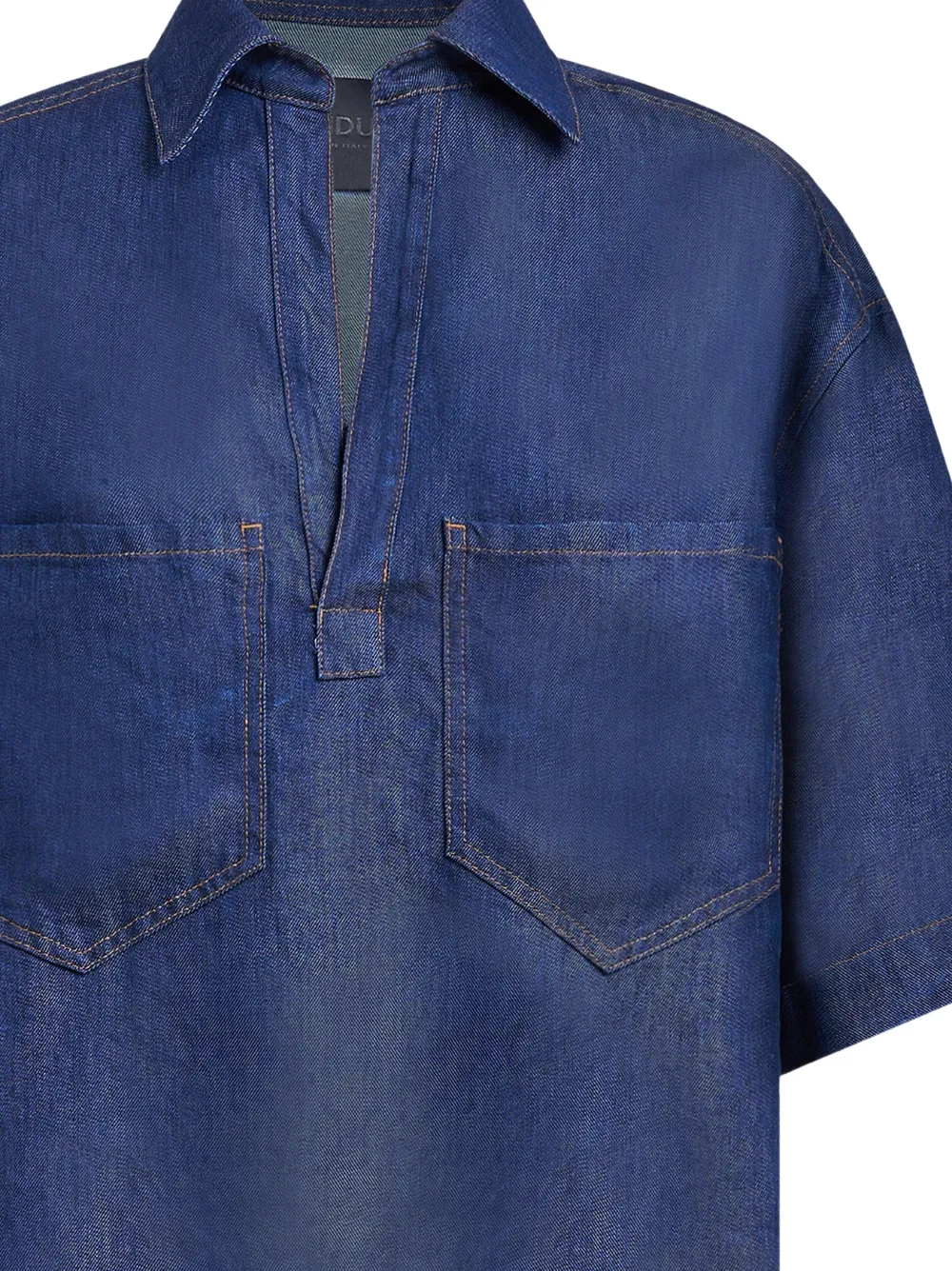  Dondup Pocket Short-sleeve Top - Blue 