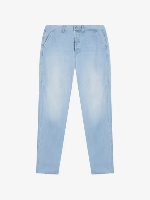 DONDUP diagonal-pocket jeans