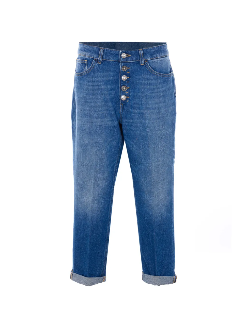 DONDUP Jeans con effetto vissuto - Blu