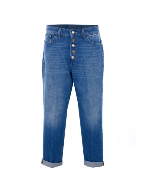 DONDUP ripped buttoned jeans