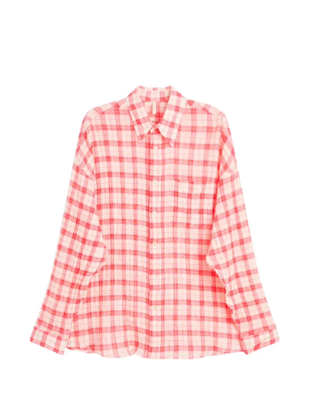 Sunflower checked shirt | Pink