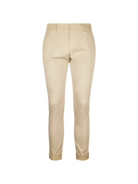 DONDUP cuffed-hem trousers