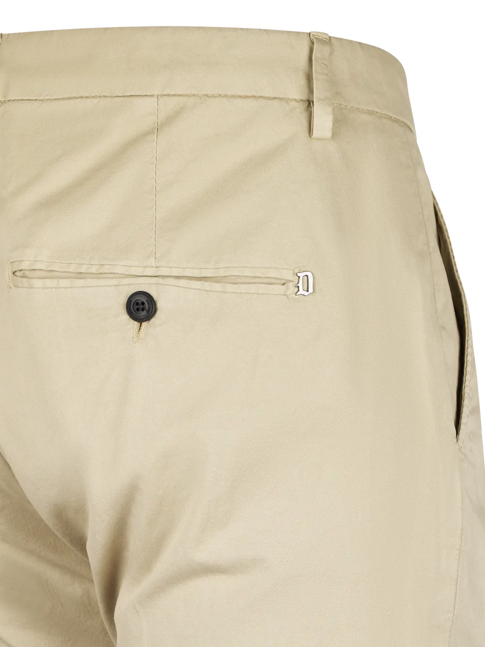  Dondup Cuffed-hem Trousers - Neutrals 