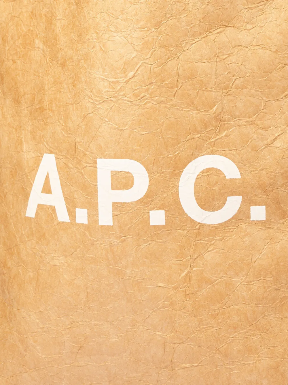  A.p.c. Textured Shoulder Bag - Neutrals 
