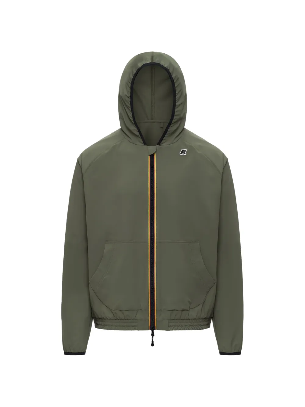 K-Way 시아 후드 집업 재킷 | 그린 | Image 1