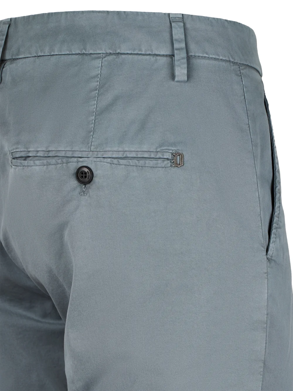 DONDUP Broek met knoopsluiting Blauw
