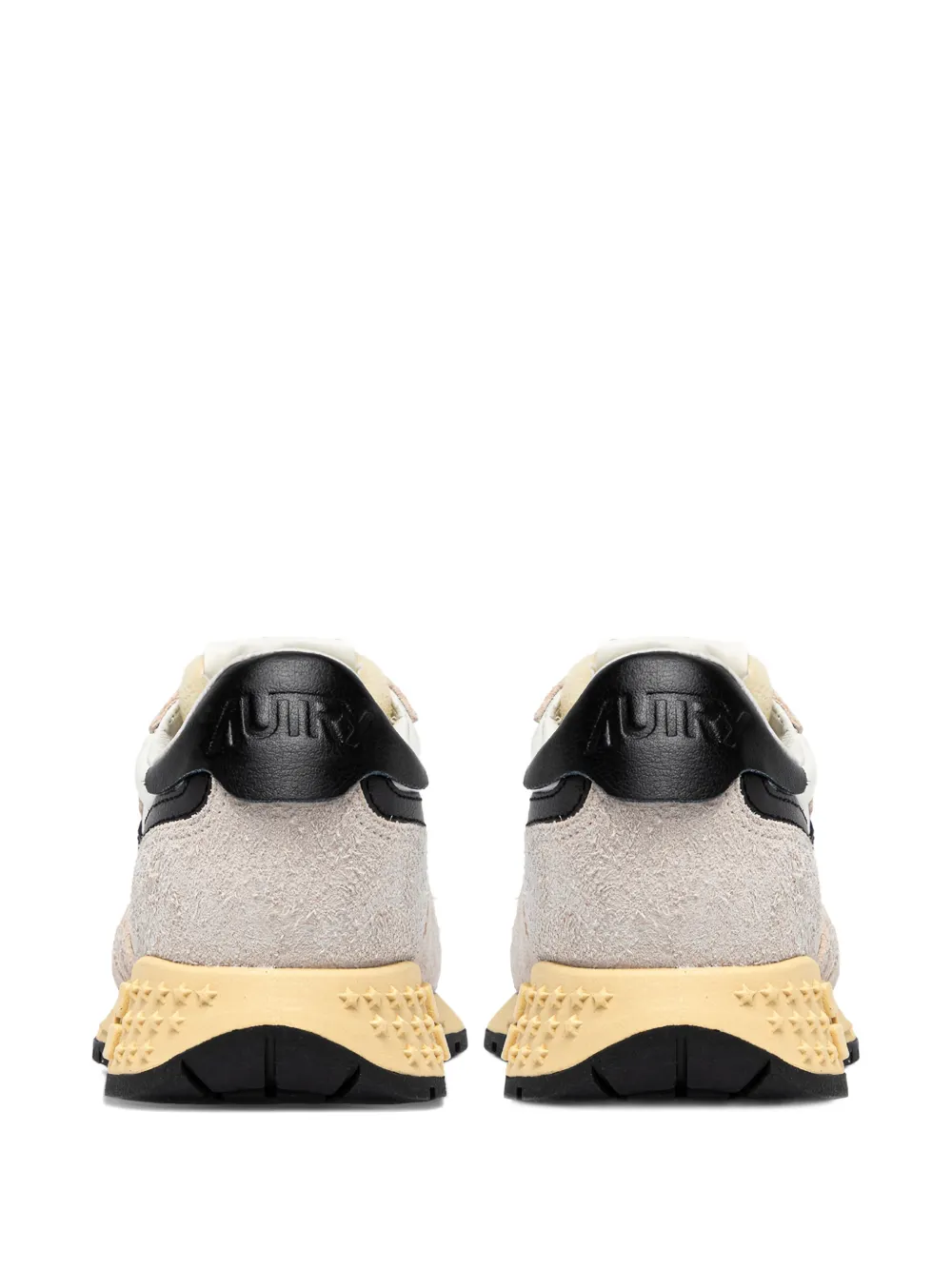 Autry Reelwind sneakers met suède vlak Beige