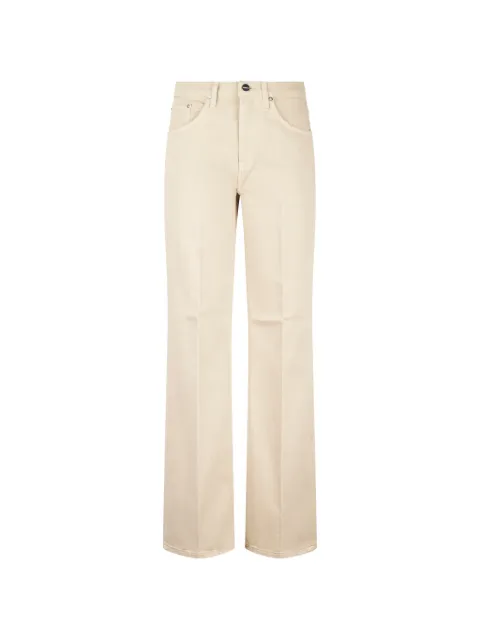 DONDUP logo-patch trousers