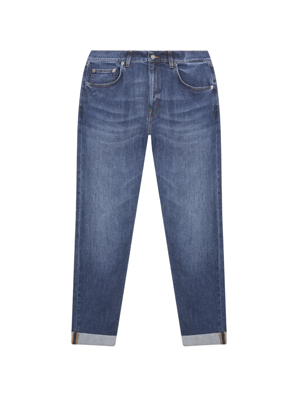 DONDUP Jeans con risvolto - Blu