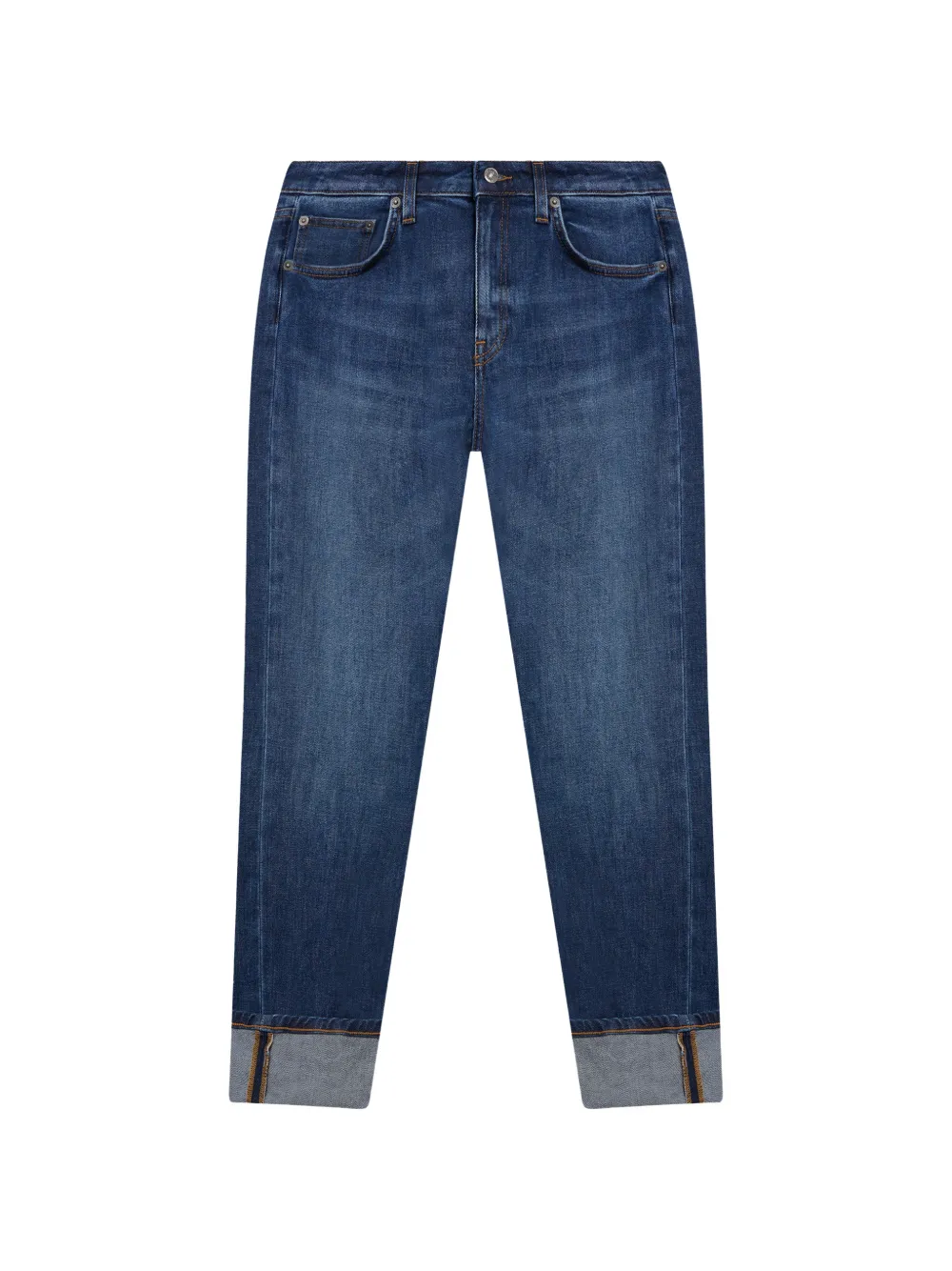 DONDUP Pantaloni con risvolto - Blu
