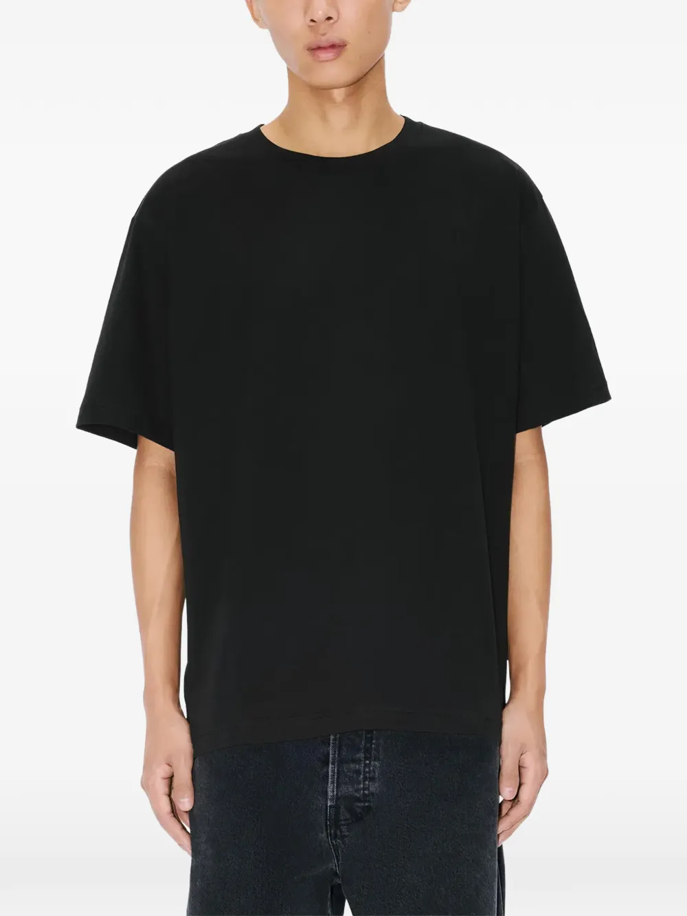 Kenzo 플라워 아플리케 티셔츠 | 블랙 | Image 1