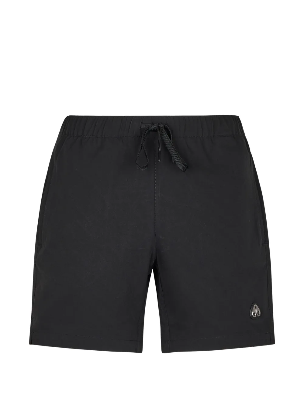 Moose Knuckles 드로스트링 스윔 쇼츠 | 블랙
