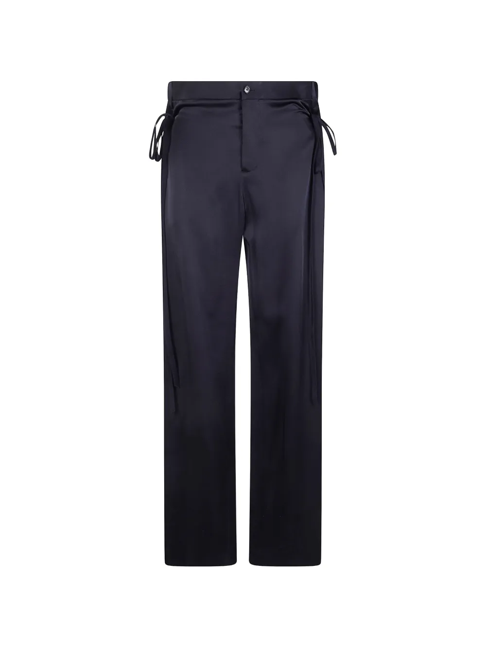 Ann Demeulemeester Pantaloni con bottoni - Nero
