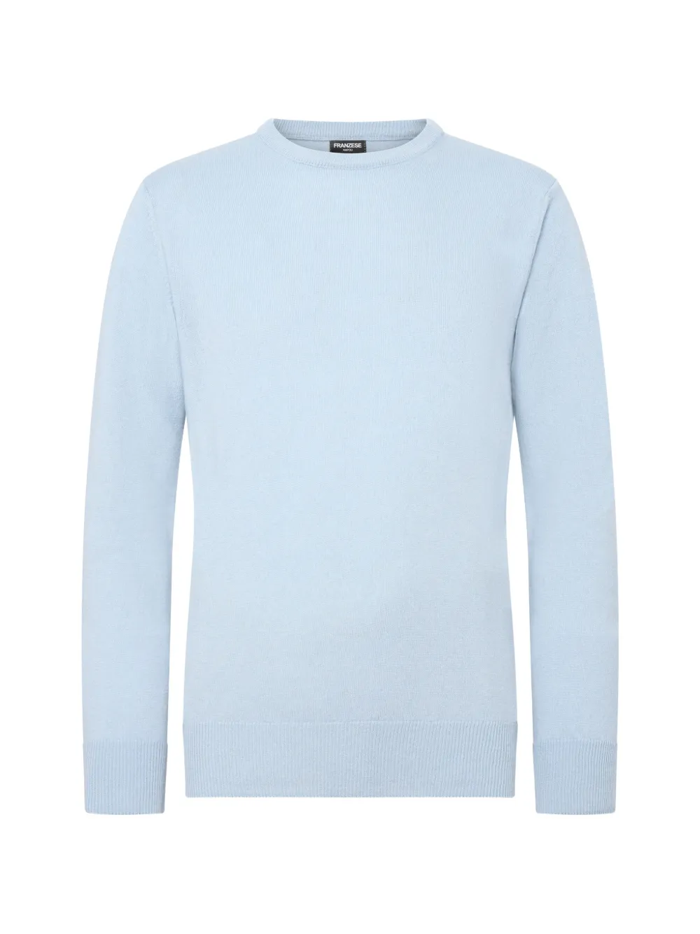 FRANZESE COLLECTION ribbed crew-neck sweater - Blu