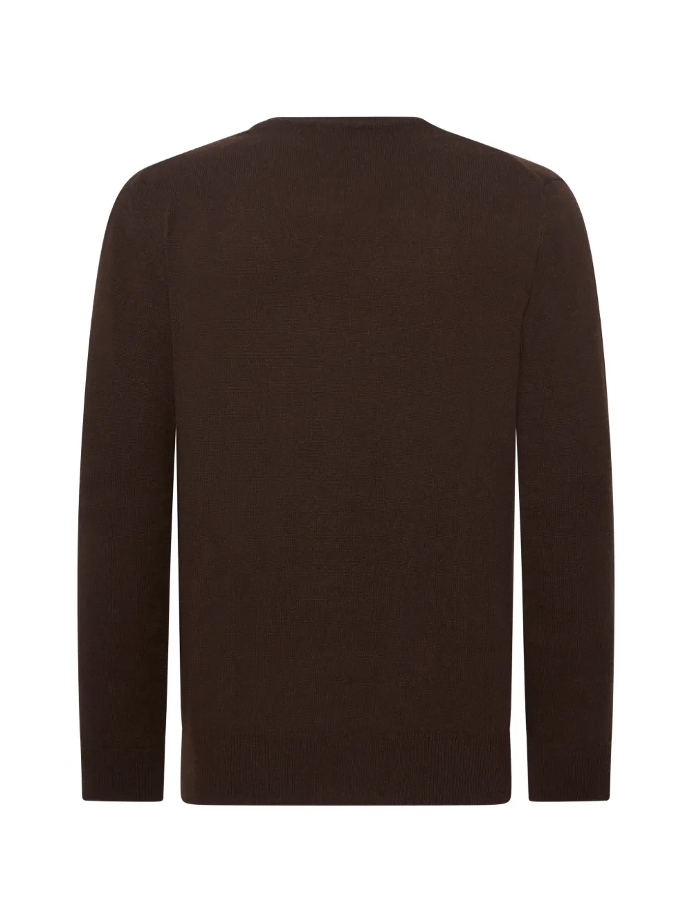 FRANZESE COLLECTION ribbed crew-neck cashmere sweater - Bruin