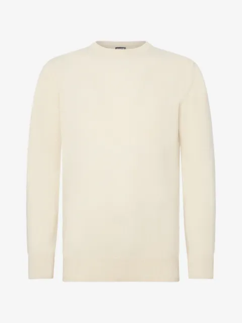 FRANZESE COLLECTION ribbed crew-neck sweater