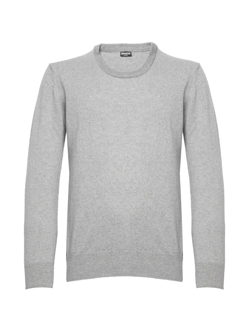 FRANZESE COLLECTION ribbed crew-neck sweater - Grigio
