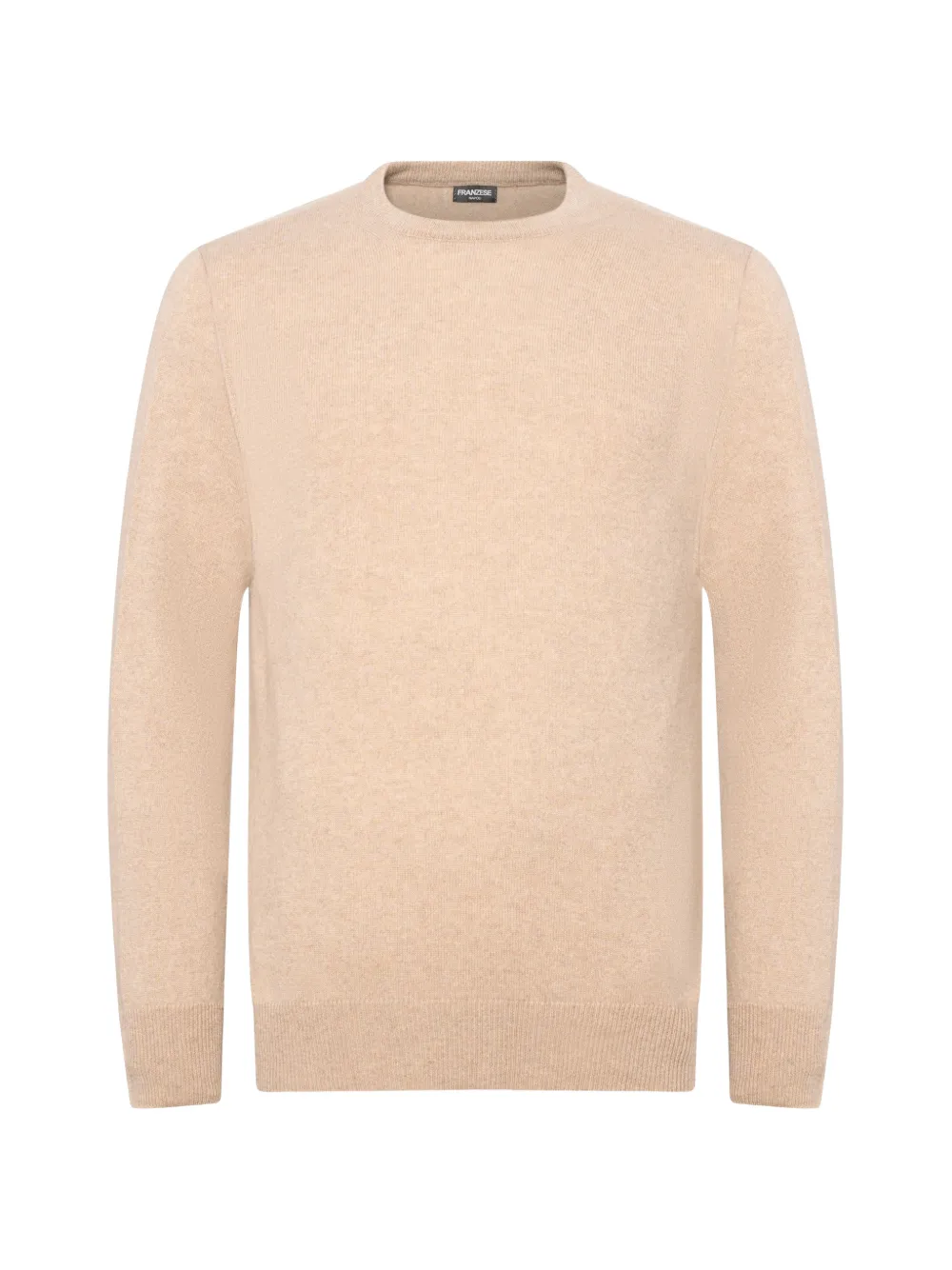 FRANZESE COLLECTION ribbed crew-neck cashmere sweater - Neutrals