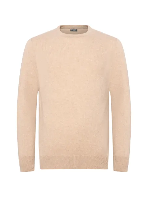 FRANZESE COLLECTION ribbed crew-neck cashmere sweater