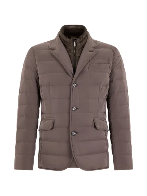 Moorer button padded jacket