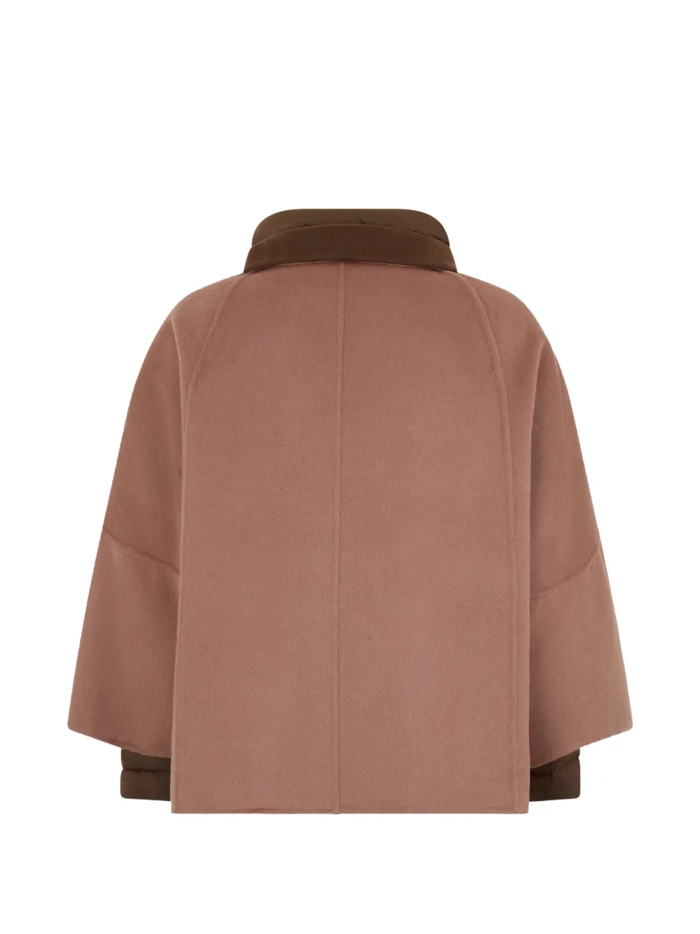  Moorer Lenie-cwb Cape Jacket - Brown 
