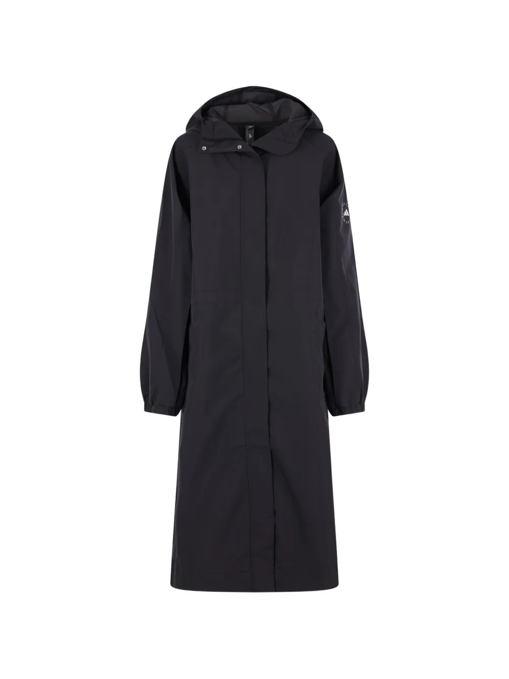 adidas by Stella McCartney hooded parka coat - Nero