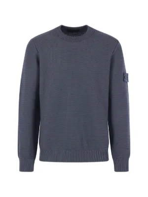 Stone Island リブニット セーター | グレー | FARFETCH JP