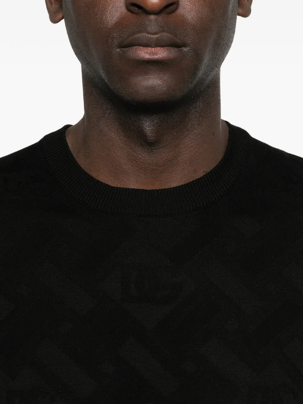 Dolce & Gabbana T-shirt met logoprint Zwart