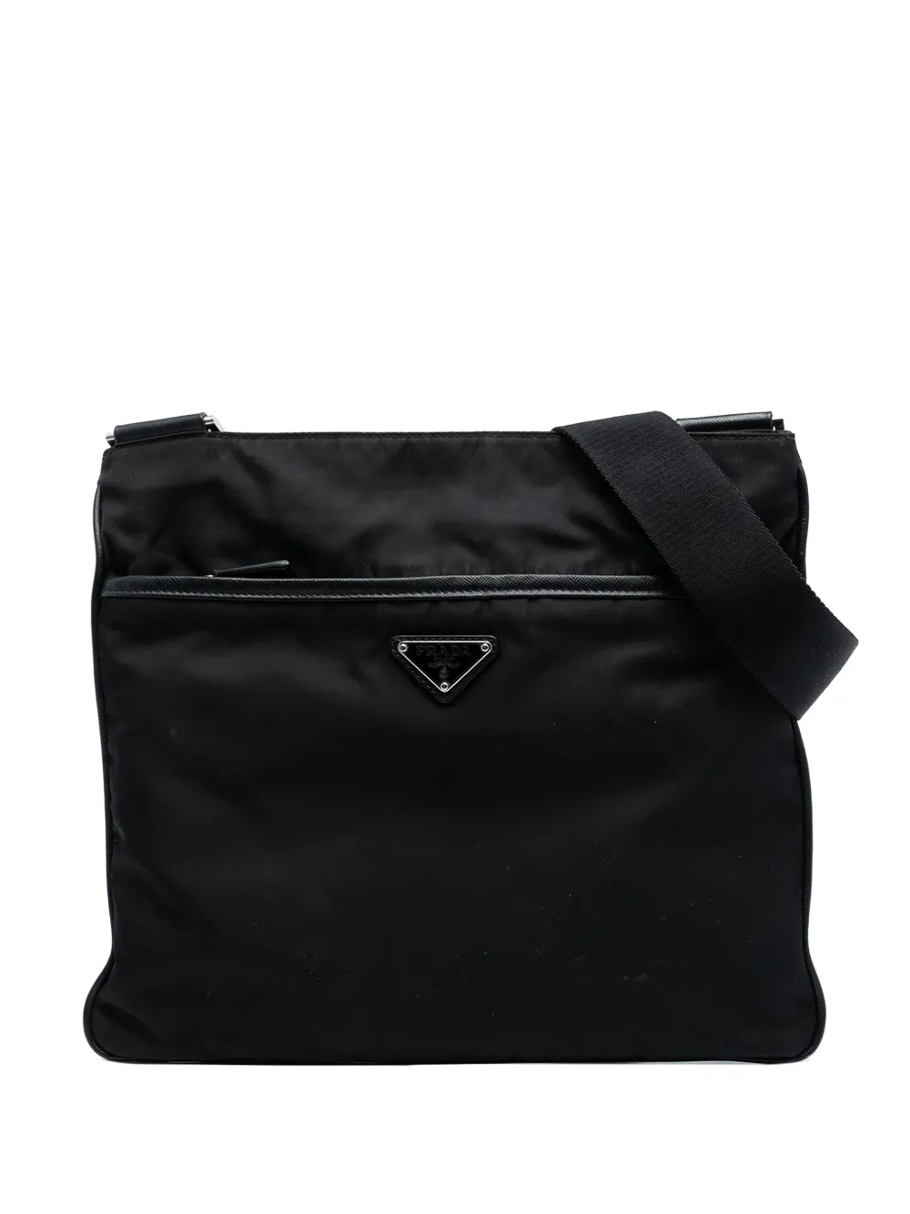 Prada Pre-Owned 2013-2025 Tessuto Zip Top crossbody bag - Nero