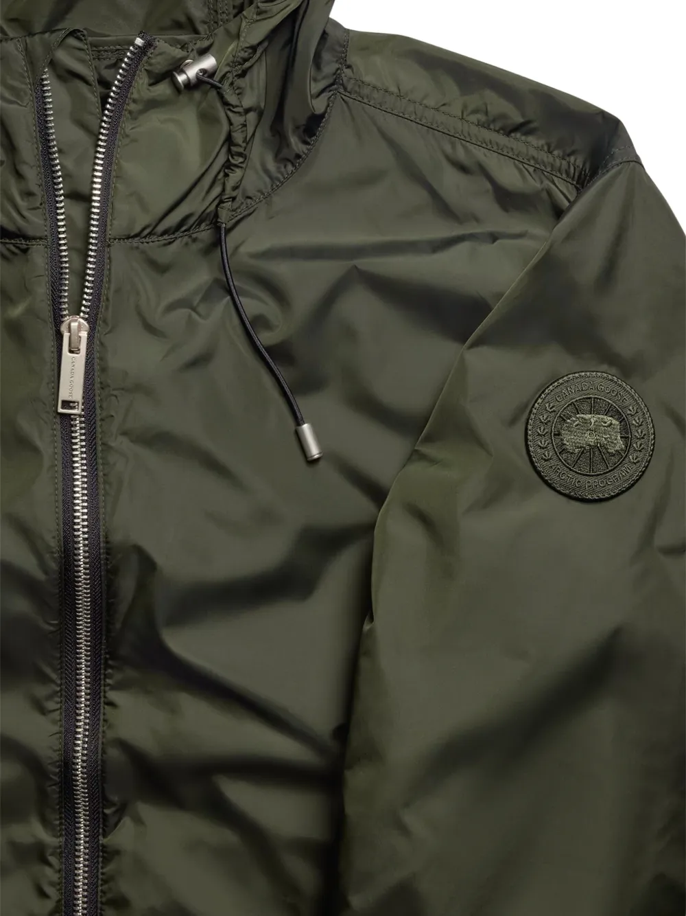  Canada Goose Drift Zip-up Hooded Jacket - Green 