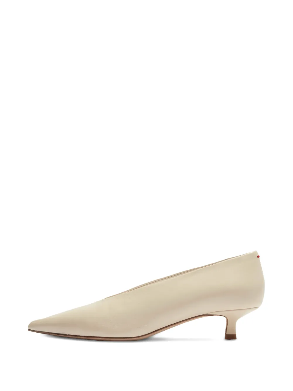 Aeyde Clara pumps met puntige neus Beige