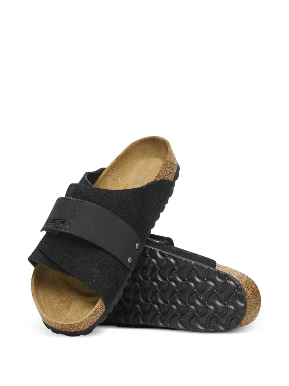 Birkenstock Kyoto sandalen Zwart