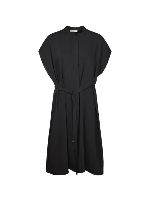 Herno belted midi dress