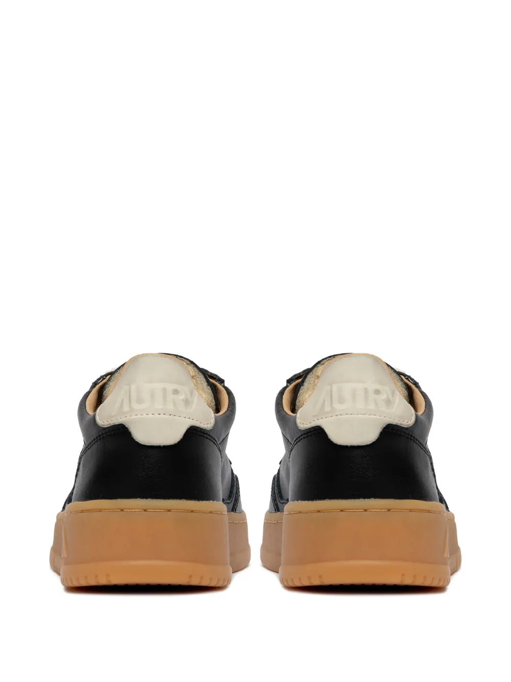 Autry Medalist leren sneakers Zwart