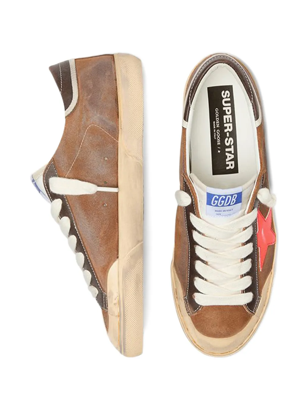 Golden Goose Super-Star sneakers Bruin