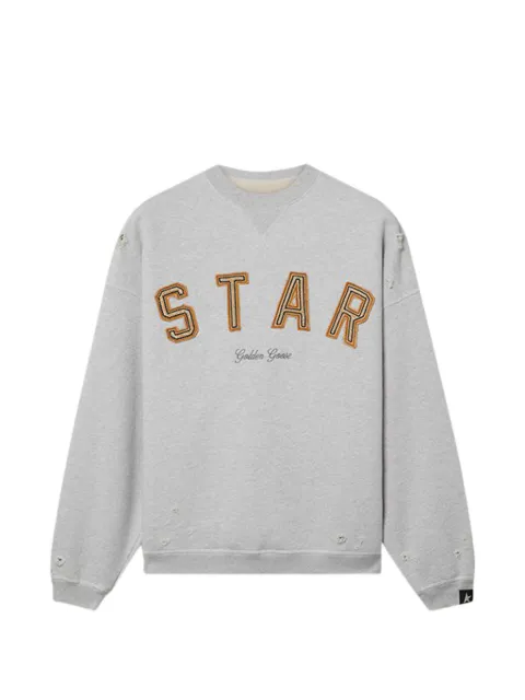 Golden Goose sudadera con detalle de estrella