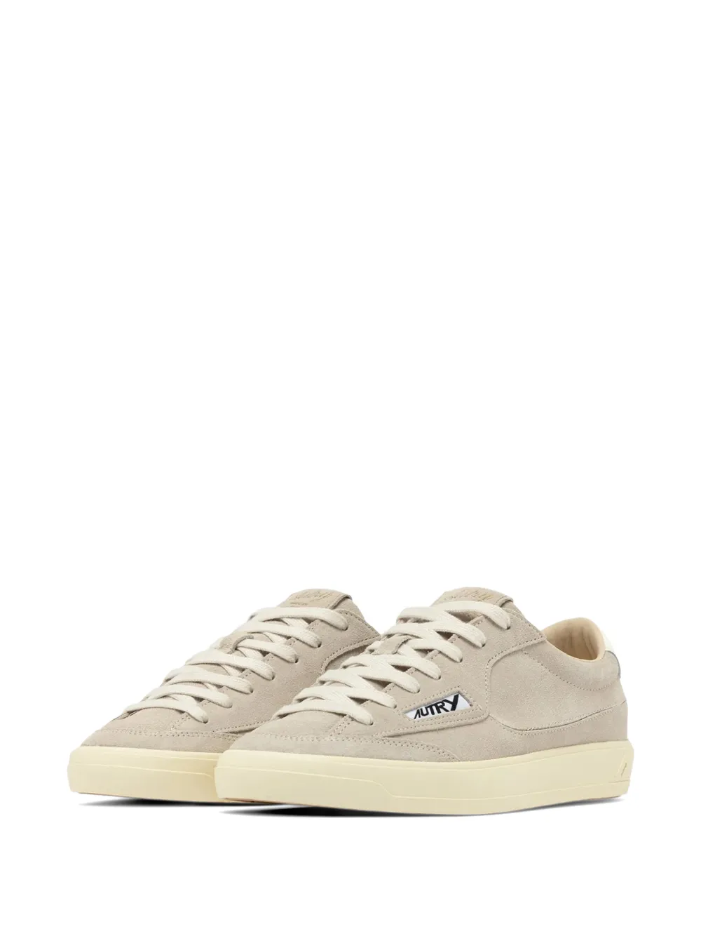 Autry Windscape suede panelled sneakers Beige