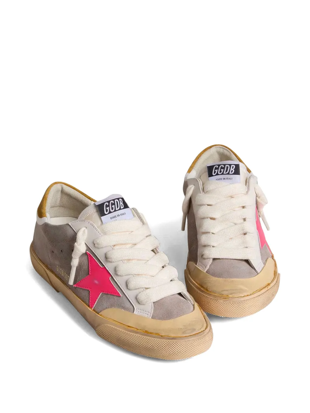 Golden Goose Super Star suede sneakers - Grijs