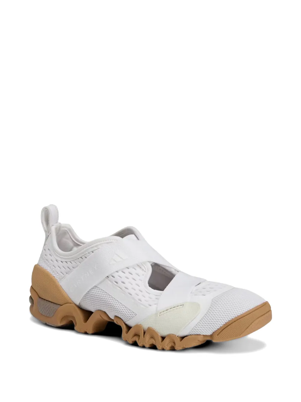 adidas by Stella McCartney Sneakers met elastische band Wit