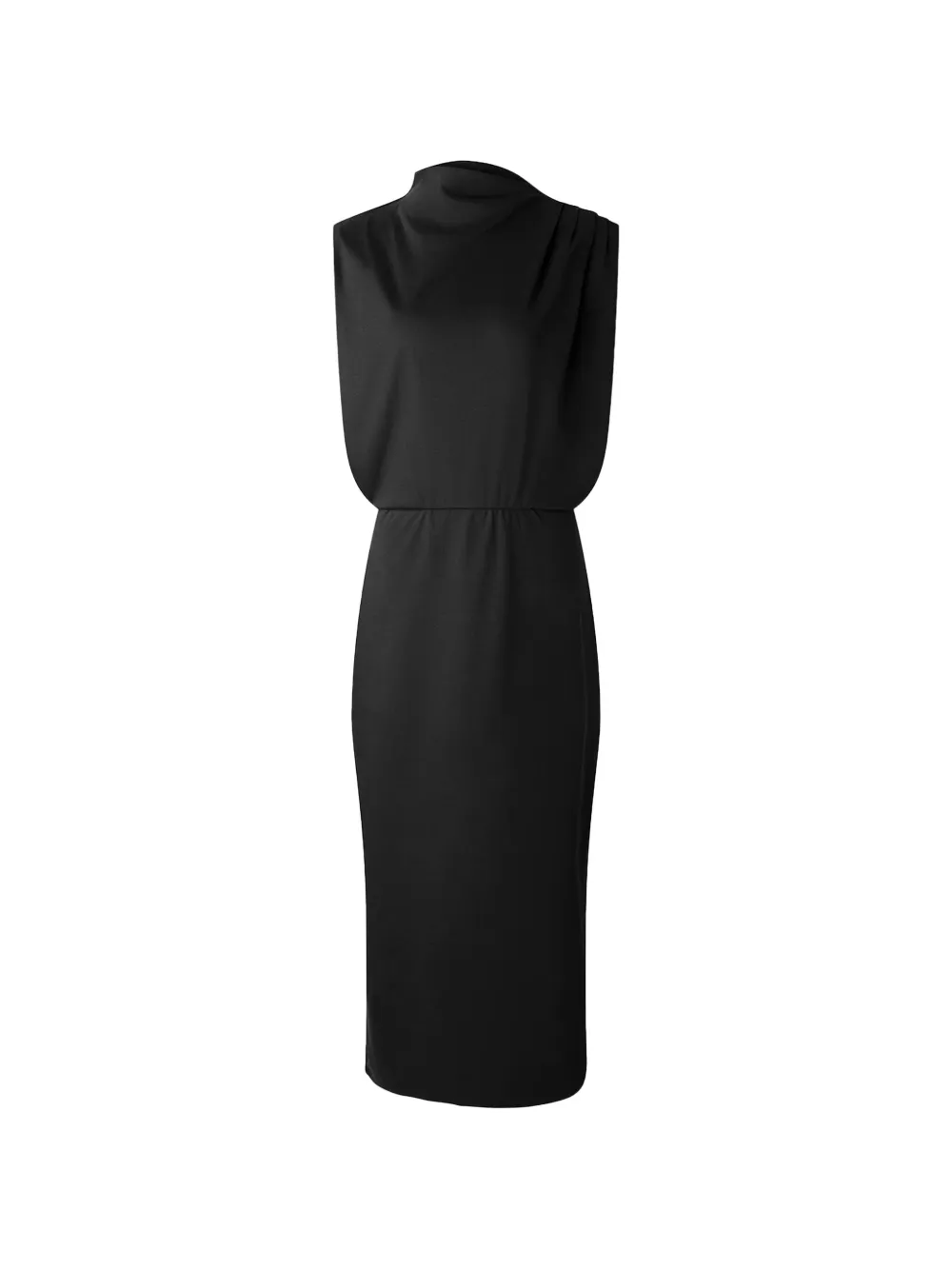 Soeur Abito midi Gemma drappeggiato - Nero