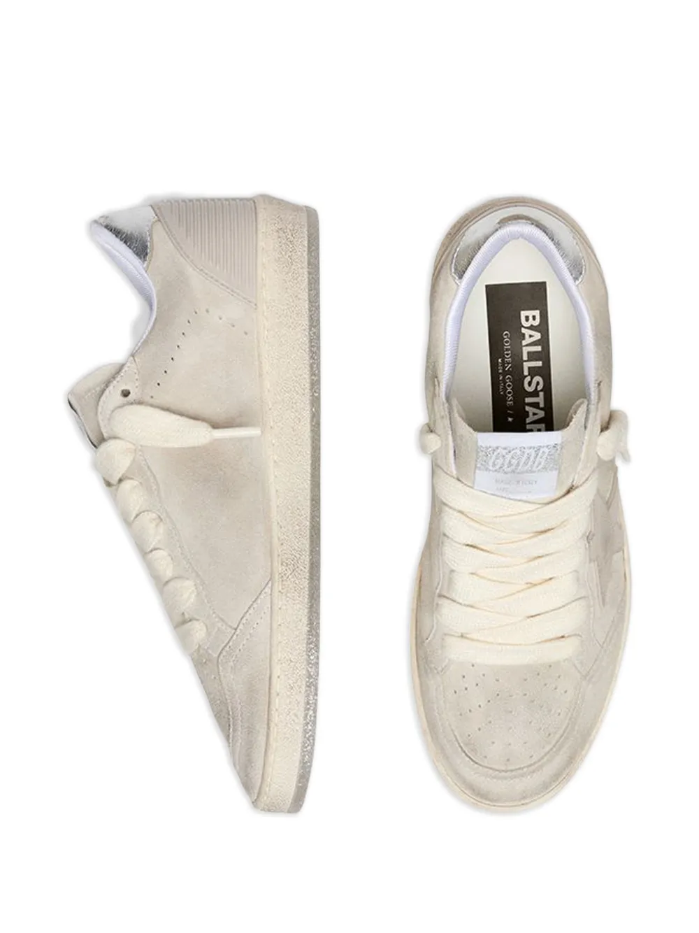 Golden Goose Ball Star sneakers met applicatie Beige